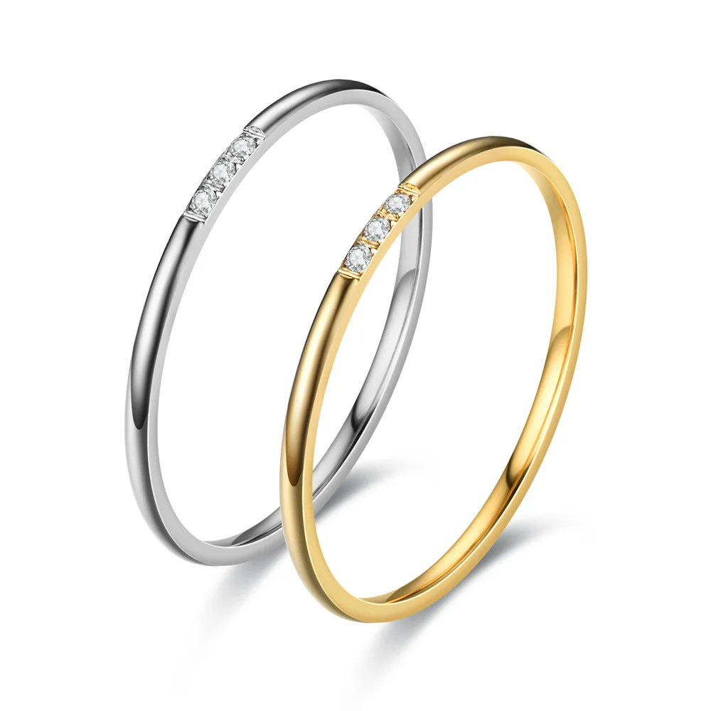 10 pcs Fashionable and Simple Very Fine Diamond Round Coil Titanium Steel Ring Female Cold Style Index Finger Pinky Ring
10 pcs Fashionable and Simple Very Fine Diamond Round Coil Titanium Steel Ring Female Cold Style Index Finger Pinky Ring