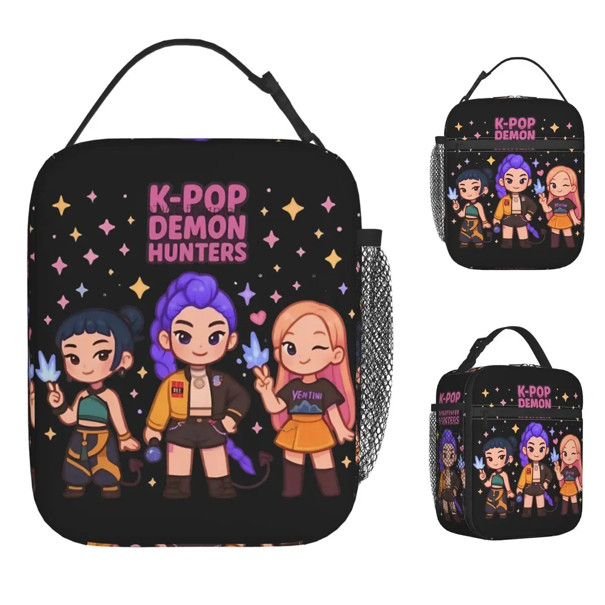 Kpop Demon Hunters Lunch Bag For Child Designer Lunch Box Cute Office Cooler Bag Convenient Waterproof Thermal Lunch Bags
Kpop Demon Hunters Lunch Bag For Child Designer Lunch Box Cute Office Cooler Bag Convenient Waterproof Thermal Lunch Bags