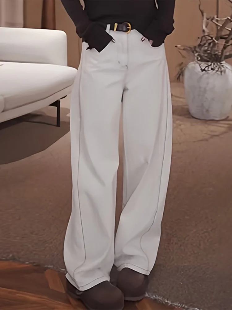 Премиальные утепленные джинсы свободного кроя с широкими штанинами для женщин, осенне-зимние, новые, с высокой талией, брюки карго из дышащего полиэстера
Премиальные утепленные джинсы свободного кроя с широкими штанинами для женщин, осенне-зимние, новые, с высокой талией, брюки карго из дышащего полиэстера