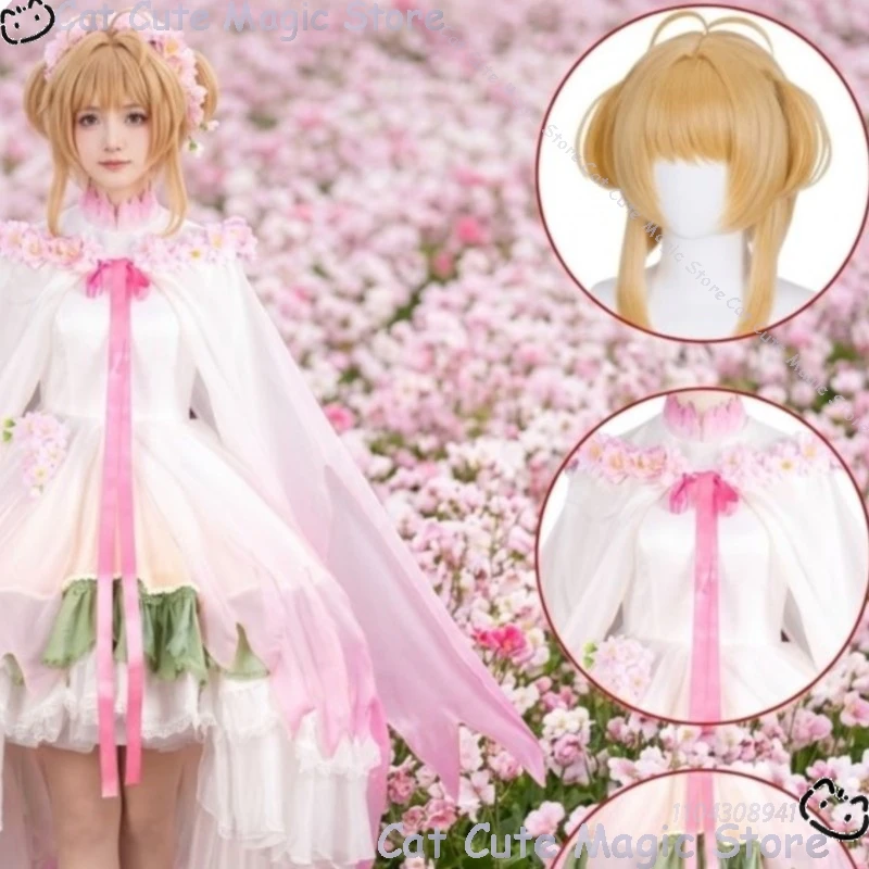 Cardcaptor Sakura Cosplay Costume Full Set Sakura Flower God Outfit Wreath Anime Role Play Dress Women Lolita Navidad Carnaval
Cardcaptor Sakura Cosplay Costume Full Set Sakura Flower God Outfit Wreath Anime Role Play Dress Women Lolita Navidad Carnaval