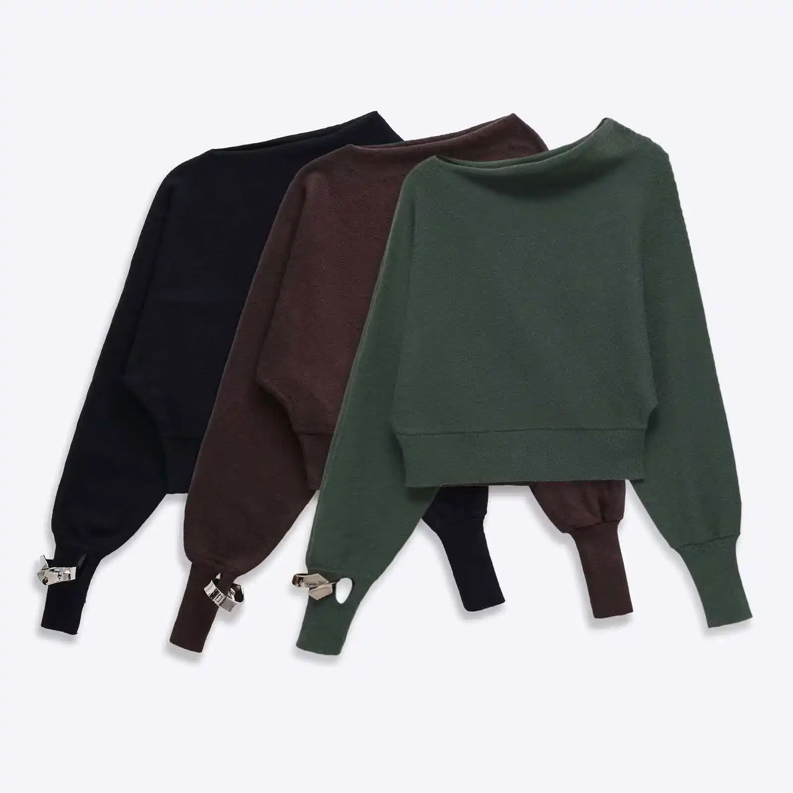 Women's Everyday Knit Pullover Autumn Winter Fashion Casual Slanted Shoulder Loose-Fit Top Solid Color Long-Sleeve Sweater
Women's Everyday Knit Pullover Autumn Winter Fashion Casual Slanted Shoulder Loose-Fit Top Solid Color Long-Sleeve Sweater