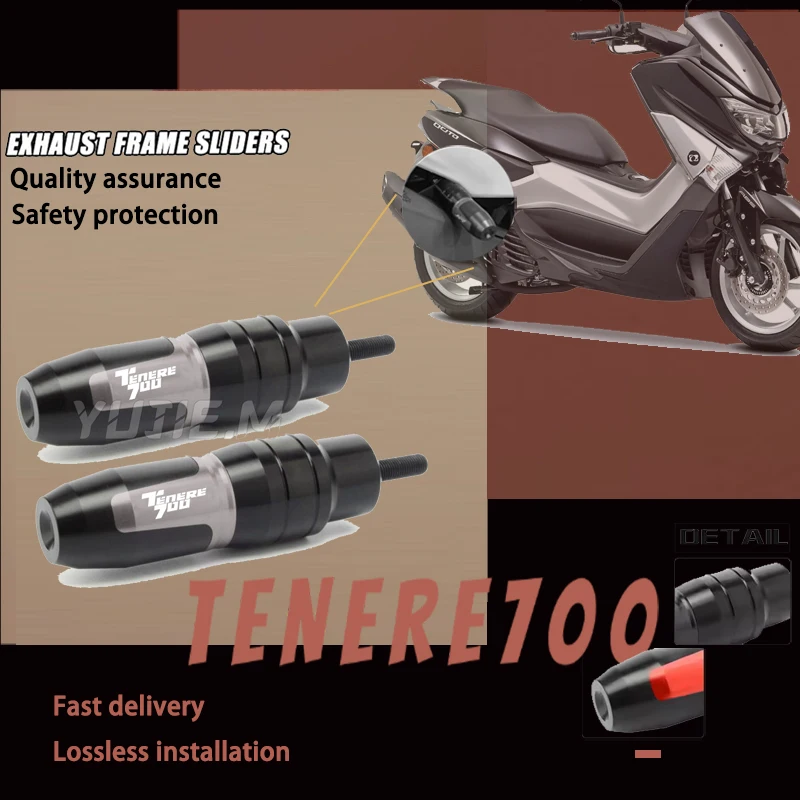 Подходит для TENERE 700 TENERE700 2019-2020, аксессуары для мотоциклов, падающие защитные накладки с ЧПУ, ползунки для выхлопных газов, протектор
Подходит для TENERE 700 TENERE700 2019-2020, аксессуары для мотоциклов, падающие защитные накладки с ЧПУ, ползунки для выхлопных газов, протектор