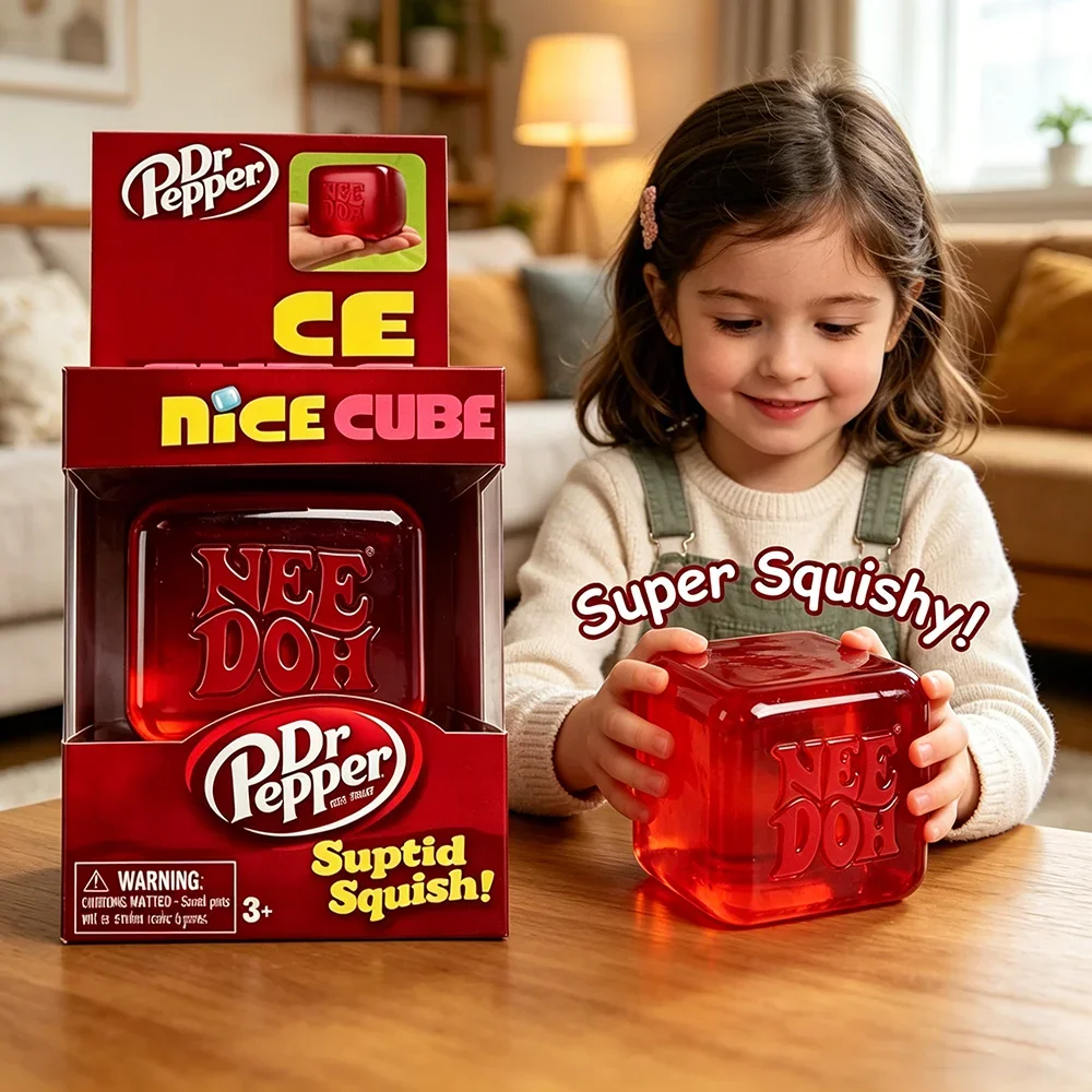 2026 New Schylling Needoh Nice Sensory Squeezing Toy Cube for Stress relief and Fingertip Release Toy for Pinching and Playing
2026 New Schylling Needoh Nice Sensory Squeezing Toy Cube for Stress relief and Fingertip Release Toy for Pinching and Playing