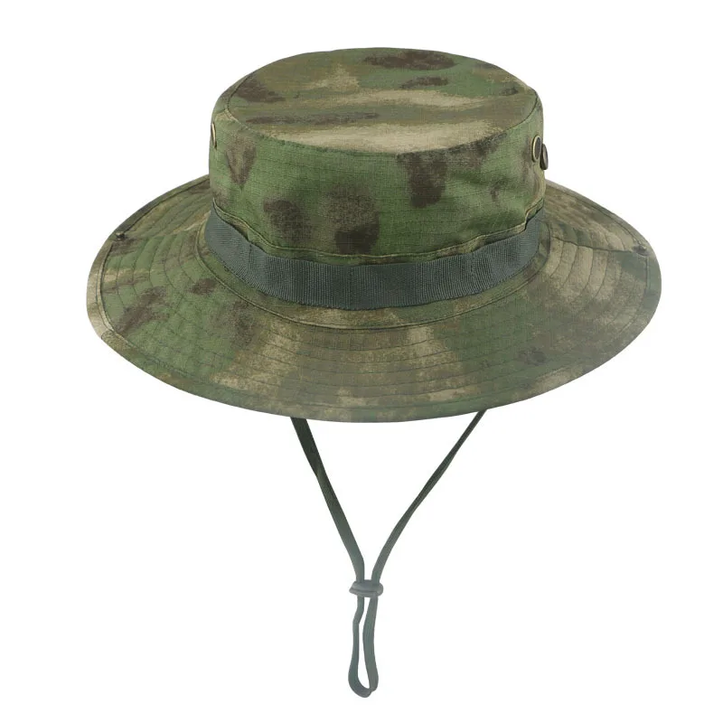 FG atacs Camouflage Tactical Boonie Hat Camping Climbing Bucket Sniper Hat Outdoor Fishing Hiking Cap Sun Protective Boonie Caps
FG atacs Camouflage Tactical Boonie Hat Camping Climbing Bucket Sniper Hat Outdoor Fishing Hiking Cap Sun Protective Boonie Caps