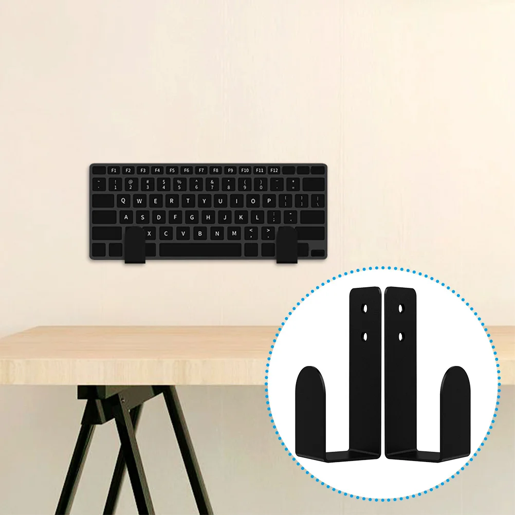 2pcs Keyboard Stand Wall Mount Gaming Holder Slim Shelf Bracket Storage Organizer Acrylic Material Easy Installation
2pcs Keyboard Stand Wall Mount Gaming Holder Slim Shelf Bracket Storage Organizer Acrylic Material Easy Installation