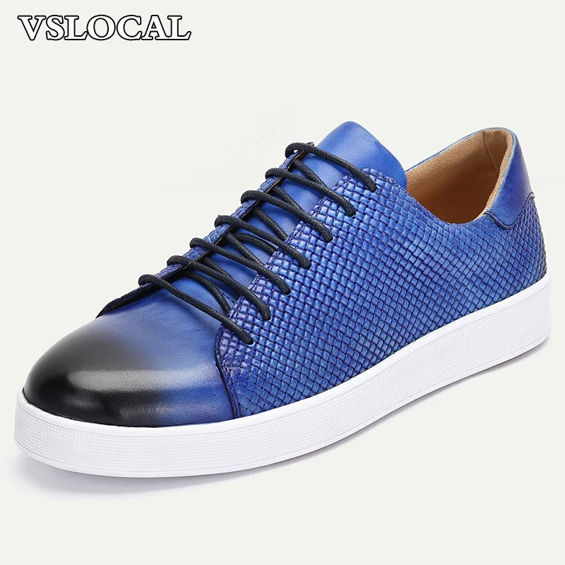 Luxury Brand Men Flat Shoes Blue Lace up Casual Mens Dress Shoes Comfortable Outdoor Daily Walking Leather Shoes For Men
Luxury Brand Men Flat Shoes Blue Lace up Casual Mens Dress Shoes Comfortable Outdoor Daily Walking Leather Shoes For Men