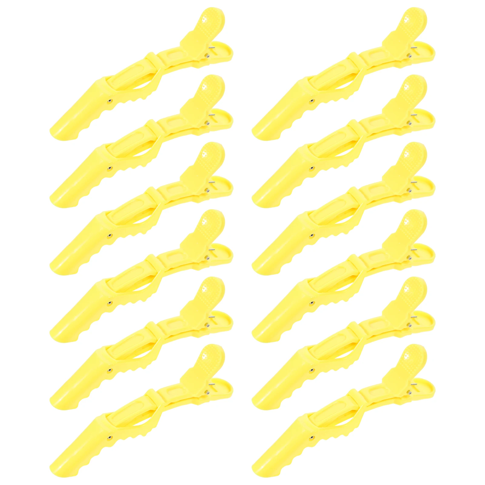 12pcs Clips Claw Alligator Haircut Dense Lightweight Sturdy Salon Clamps Sectioning Professional Hair
12pcs Clips Claw Alligator Haircut Dense Lightweight Sturdy Salon Clamps Sectioning Professional Hair
