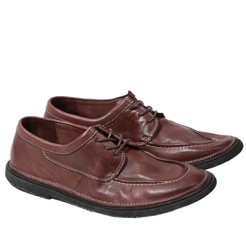Italian Handmade Leather Shoes for Men's Cowhide/horsehide Soft Soled Casual Shoe Genuine Leather Breathable Comfortable Loafers
Italian Handmade Leather Shoes for Men's Cowhide/horsehide Soft Soled Casual Shoe Genuine Leather Breathable Comfortable Loafers