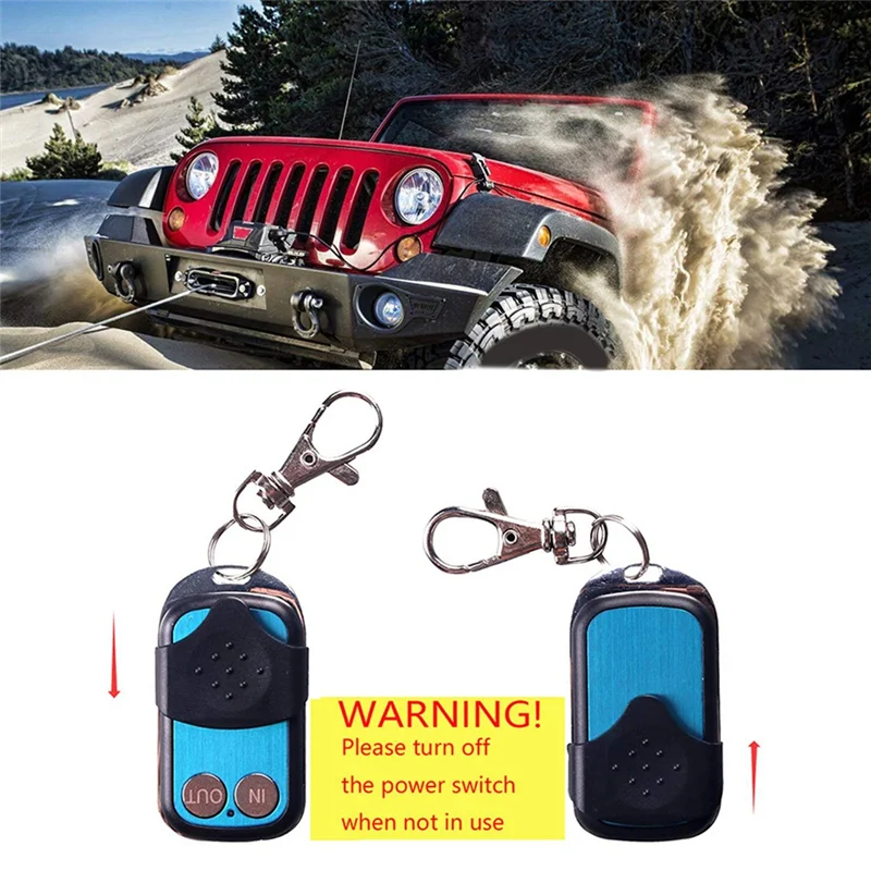 Versatile Winch Remote Control Switch Universal Wireless Kit For Electric Winch For ATV SUV Truck
Versatile Winch Remote Control Switch Universal Wireless Kit For Electric Winch For ATV SUV Truck