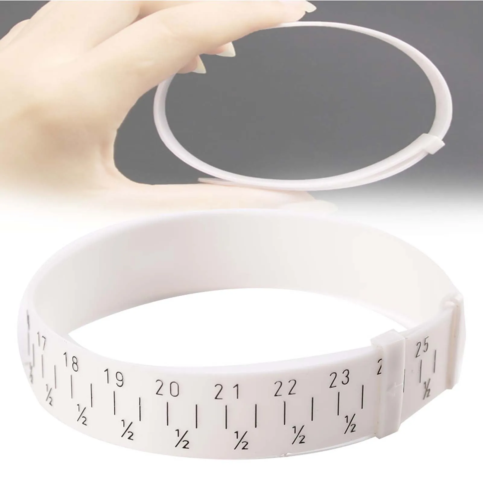 Gauge Sizer Wrist Gauge Sizer Plastic Bracelet Bangle Gauge Sizer Jewelry Measure Wrist Size Tool 15-25cm
Gauge Sizer Wrist Gauge Sizer Plastic Bracelet Bangle Gauge Sizer Jewelry Measure Wrist Size Tool 15-25cm