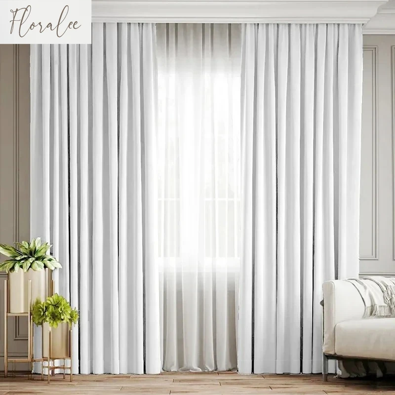 White Blackout Curtains for Living Room Bedroom Window Screen Modern Kitchen Short Curtain Tende Door Blinds Drapes Gordijnen
White Blackout Curtains for Living Room Bedroom Window Screen Modern Kitchen Short Curtain Tende Door Blinds Drapes Gordijnen