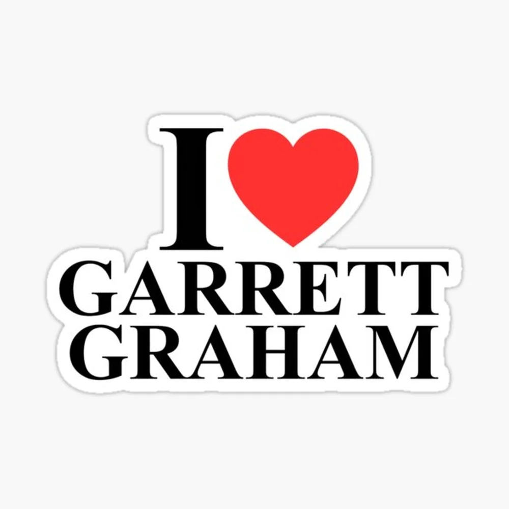 I love Garrett Graham Sticker for Laptop Decor Bedroom Car Cute Cartoon Art Fashionable Public Suitcase
I love Garrett Graham Sticker for Laptop Decor Bedroom Car Cute Cartoon Art Fashionable Public Suitcase