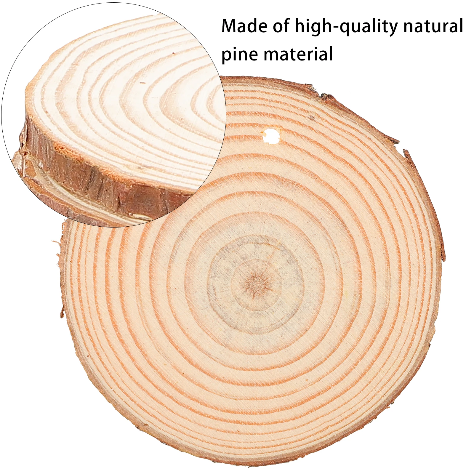 30 Pcs Decorate Log Chip Christmas Tree Decorations Child Ornaments for Kids Pine Wood Bulk Blank
30 Pcs Decorate Log Chip Christmas Tree Decorations Child Ornaments for Kids Pine Wood Bulk Blank