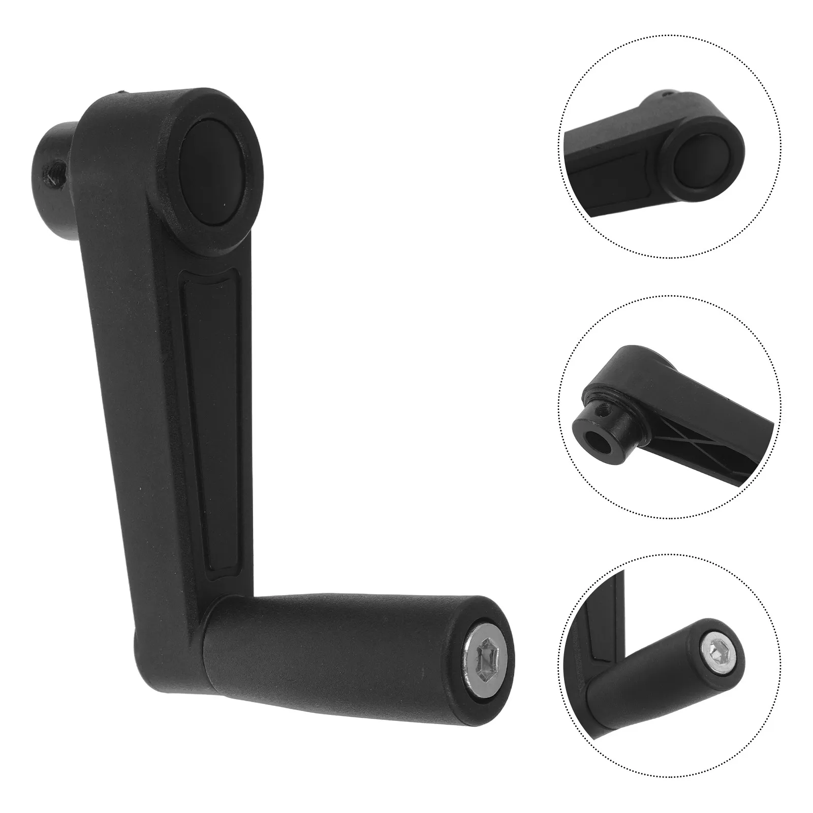 Plastic Crank Handle 10Mm Round Hole Manual Crank Mechanism for Generator Handwheel Milling Machine Rv Vent Extension
Plastic Crank Handle 10Mm Round Hole Manual Crank Mechanism for Generator Handwheel Milling Machine Rv Vent Extension