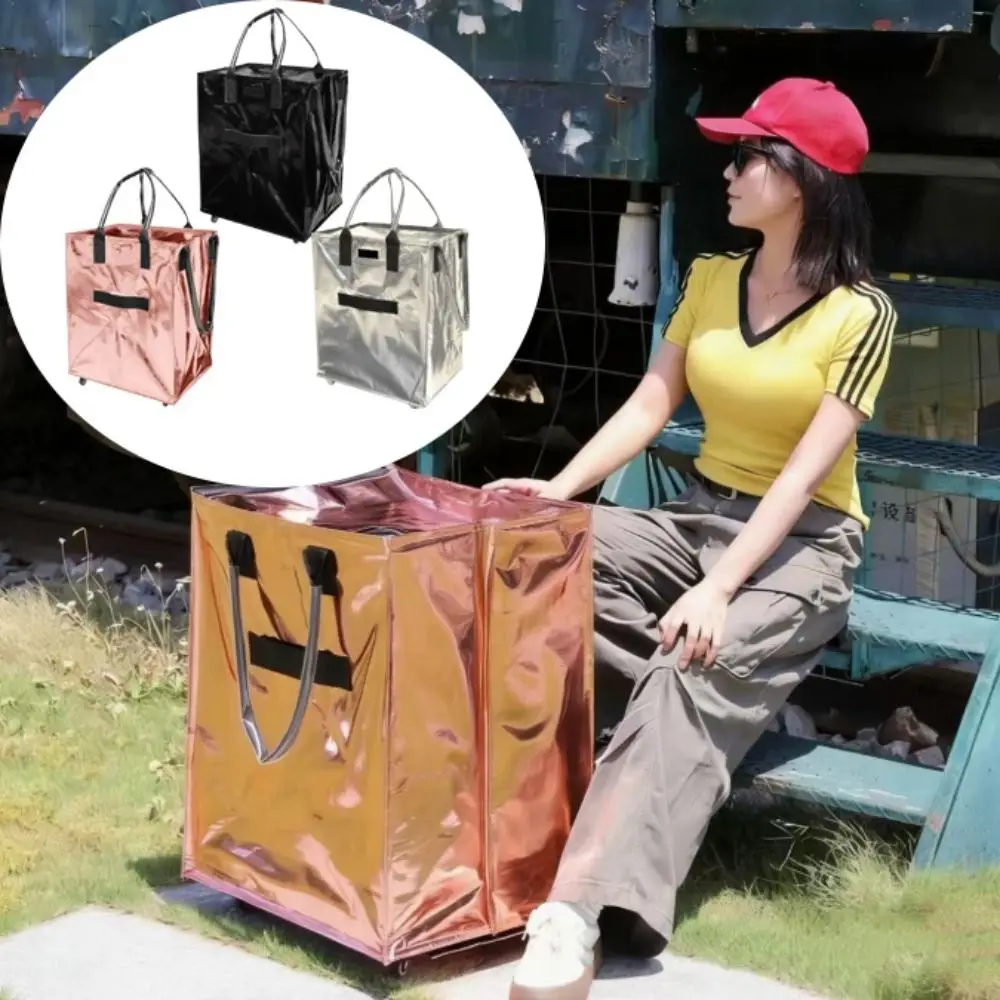 Large Capacity Reusable Grocery Bag Reinforced Handles 4 Wheels Shopping Cart Stable Bottom Plate Thickening Trailer Travel Bag
Large Capacity Reusable Grocery Bag Reinforced Handles 4 Wheels Shopping Cart Stable Bottom Plate Thickening Trailer Travel Bag