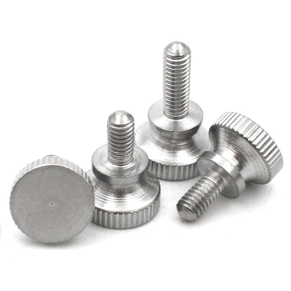 1-10PCS GB834 304 Stainless Steel Knurled High Head Thumb Screws M2-M12 for curtain wall applications
1-10PCS GB834 304 Stainless Steel Knurled High Head Thumb Screws M2-M12 for curtain wall applications