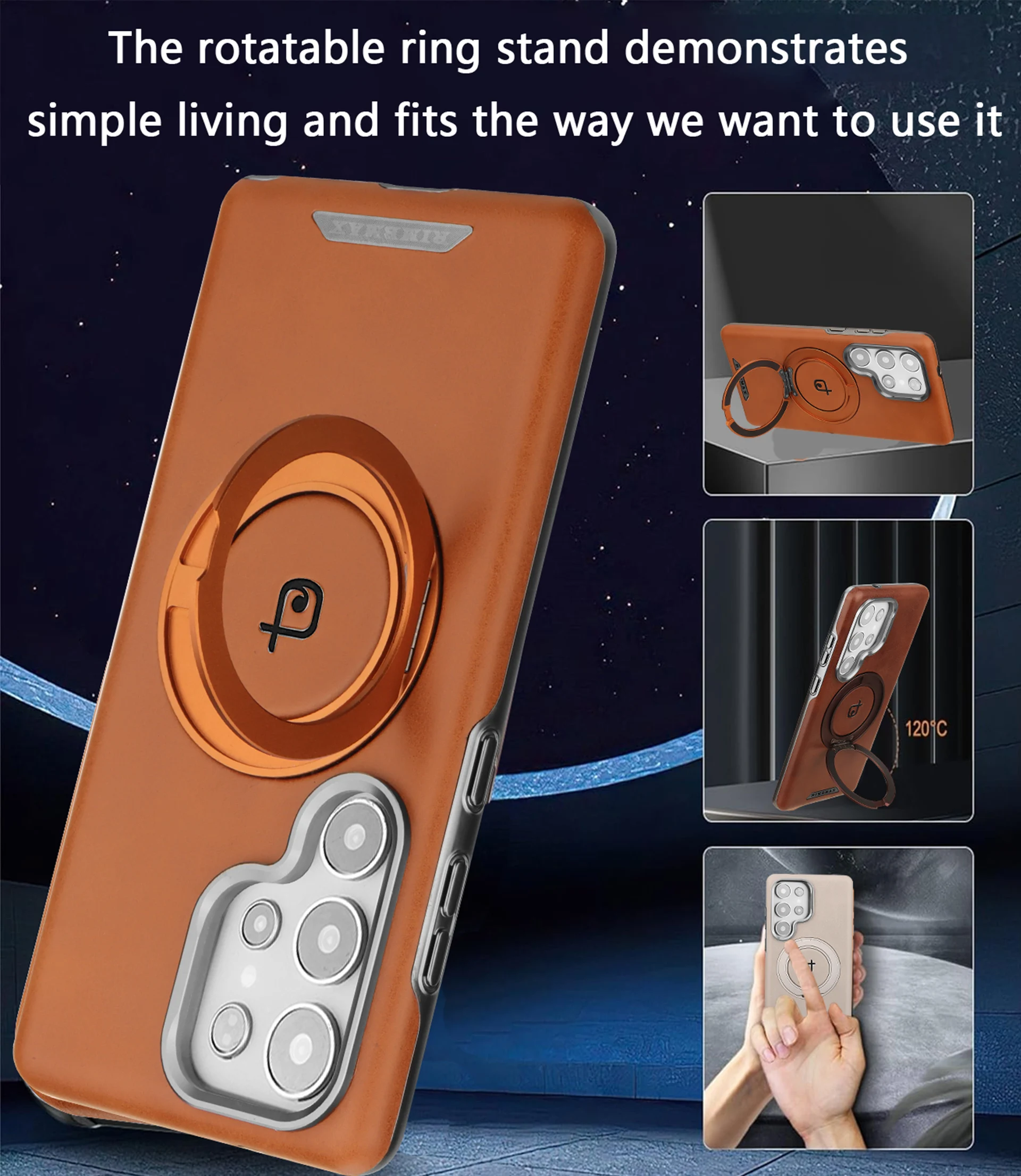 Magnetic Suction 360 Rotating Bracket Leather Case for Samsung Galaxy S25 S24 Ultra Plus S23Ultra Ring Holder Stand Phone Cover
Magnetic Suction 360 Rotating Bracket Leather Case for Samsung Galaxy S25 S24 Ultra Plus S23Ultra Ring Holder Stand Phone Cover