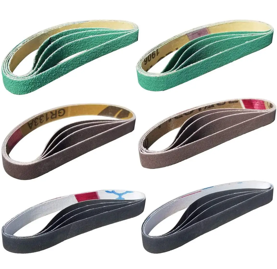 24 Pcs 1/2" x 12" Replacement Belt Kit for Work Sharp Original Knife & Tool Sharpener with 80/120/240/400/1000/1200 Grits
24 Pcs 1/2" x 12" Replacement Belt Kit for Work Sharp Original Knife & Tool Sharpener with 80/120/240/400/1000/1200 Grits