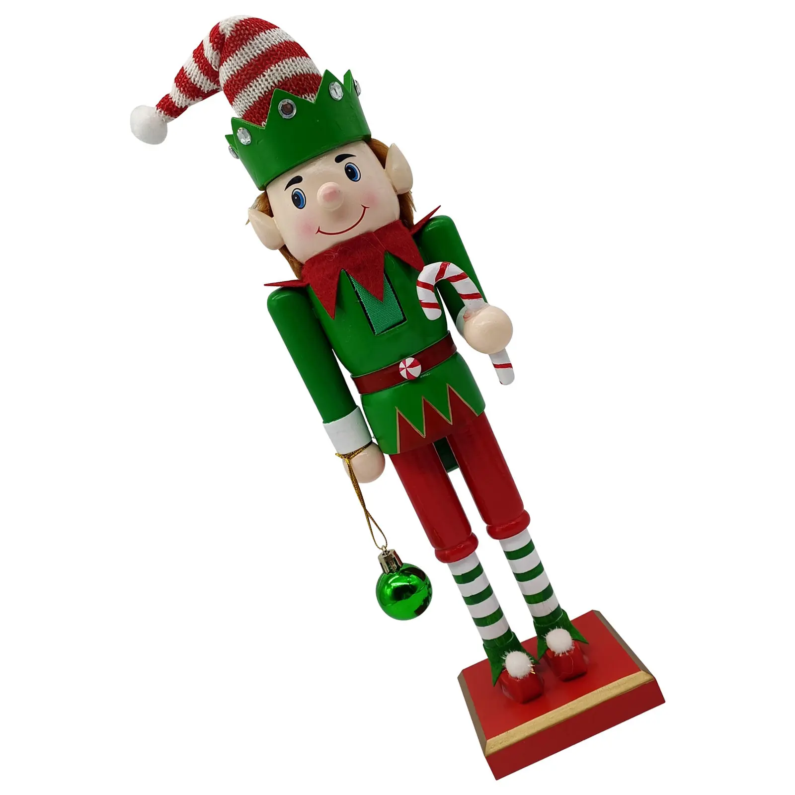 Праздничное рождественское деревянное украшение «Щелкунчик»: миниатюрный солдатик с дизайном эльфа, яркие цвета, для рабочего стола, полки, каминной полки, праздничного декора дома
Праздничное рождественское деревянное украшение «Щелкунчик»: миниатюрный солдатик с дизайном эльфа, яркие цвета, для рабочего стола, полки, каминной полки, праздничного декора дома