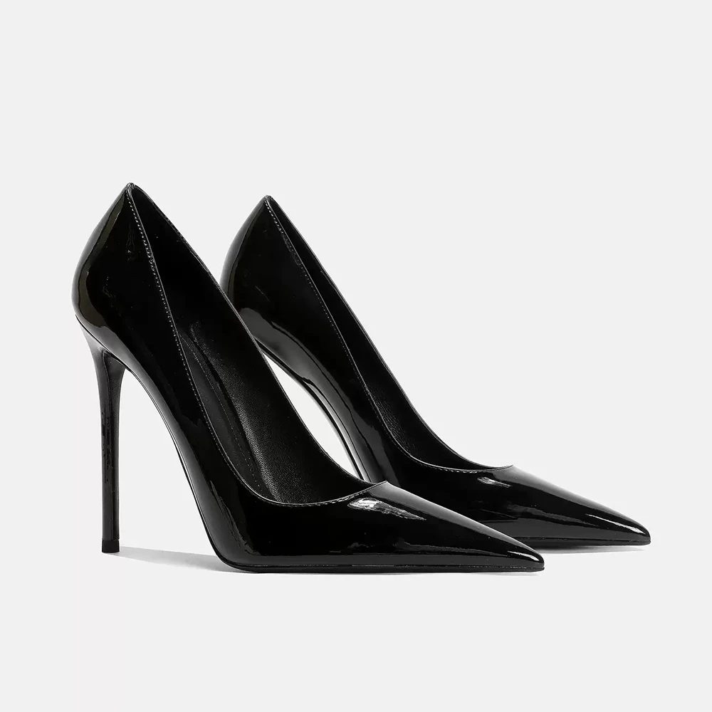 FWRD Women's Patent Leather Pointed-Toe Stiletto Heels, Elegant & Comfortable for Daily Wear & Office Outfits #FWRD000322
FWRD Women's Patent Leather Pointed-Toe Stiletto Heels, Elegant & Comfortable for Daily Wear & Office Outfits #FWRD000322