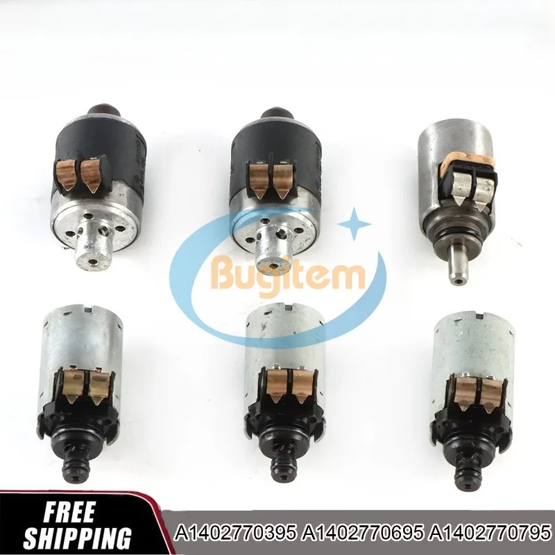 OEM 6PCS 722.6 5-Speed Automatic Transmission Solenoids Set 1402770035 1402770098 For Mercedes Benz Tested Solenoid Valve
OEM 6PCS 722.6 5-Speed Automatic Transmission Solenoids Set 1402770035 1402770098 For Mercedes Benz Tested Solenoid Valve