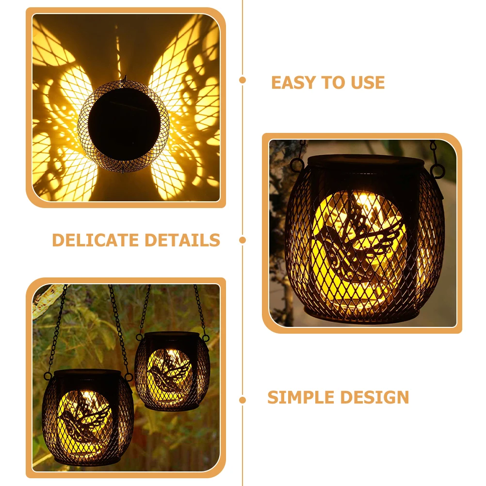 Garden Outdoor Lantern Hollow Iron Hanging L Decor Waterproof Outdoor Lights Solar Powered LED Solar Powered Vintage
Garden Outdoor Lantern Hollow Iron Hanging L Decor Waterproof Outdoor Lights Solar Powered LED Solar Powered Vintage