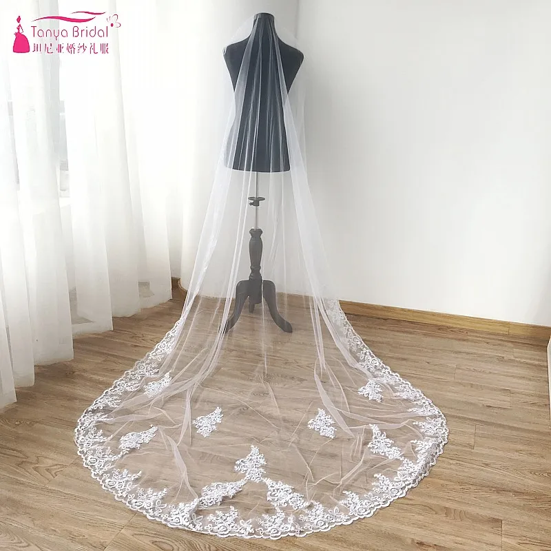 One-Layer Long Bridal Headdress Elegant Mesh Veil Handmade Length Can Be Customized Wedding Accessories DQG284
One-Layer Long Bridal Headdress Elegant Mesh Veil Handmade Length Can Be Customized Wedding Accessories DQG284