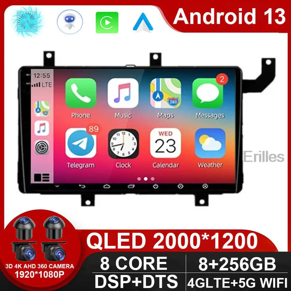 Car Radio Android 13 DSP RDS For Toyota Tacoma N300 2015 - 2021 Multimedia Player Navigation Carplay GPS NO DVD 2DIN
Car Radio Android 13 DSP RDS For Toyota Tacoma N300 2015 - 2021 Multimedia Player Navigation Carplay GPS NO DVD 2DIN