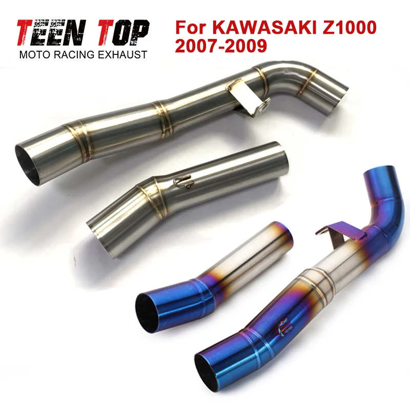 51mm Middle Exhaust Pipe For Kawasaki Z1000 Mid Link Pipe 2007-2009 Escape Moto Motorcycle Exhaust Muffler Connect Central Tube
51mm Middle Exhaust Pipe For Kawasaki Z1000 Mid Link Pipe 2007-2009 Escape Moto Motorcycle Exhaust Muffler Connect Central Tube