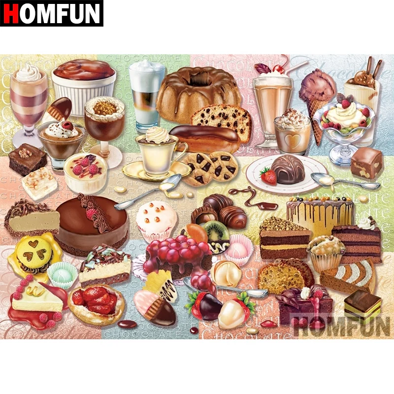 HOMFUN 5D DIY Diamond Painting Full Square/Round Drill "Cake dessert" Embroidery Cross Stitch gift Home Decor Gift A09229
HOMFUN 5D DIY Diamond Painting Full Square/Round Drill "Cake dessert" Embroidery Cross Stitch gift Home Decor Gift A09229