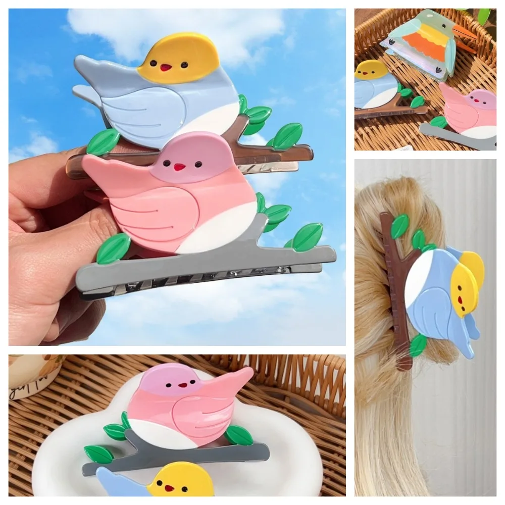 Creative Cartoon Bird Shark Clip Hairpin Acetic Acid Woodpecker Hair Claw Non-slip Vintage Acetate Shark Clip Lady/Girls
Creative Cartoon Bird Shark Clip Hairpin Acetic Acid Woodpecker Hair Claw Non-slip Vintage Acetate Shark Clip Lady/Girls