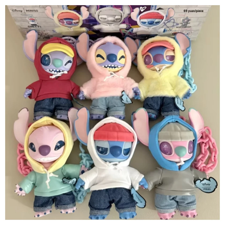 Stitch Gen Z Street Series Blind Box Anime Figure Stitch Vinyl Pendant Bag Decoration Kids Birthday Gift
Stitch Gen Z Street Series Blind Box Anime Figure Stitch Vinyl Pendant Bag Decoration Kids Birthday Gift