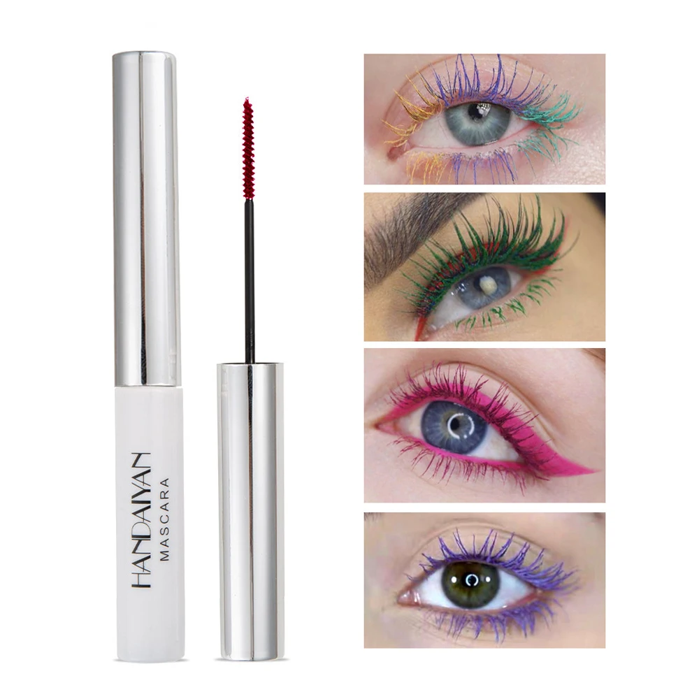 Colorful Eyelash Mascara Waterproof Fast Dry Eyelash Extension Curling Lengthen White Green Lashes Mascara Cosplay Cosmetic
Colorful Eyelash Mascara Waterproof Fast Dry Eyelash Extension Curling Lengthen White Green Lashes Mascara Cosplay Cosmetic