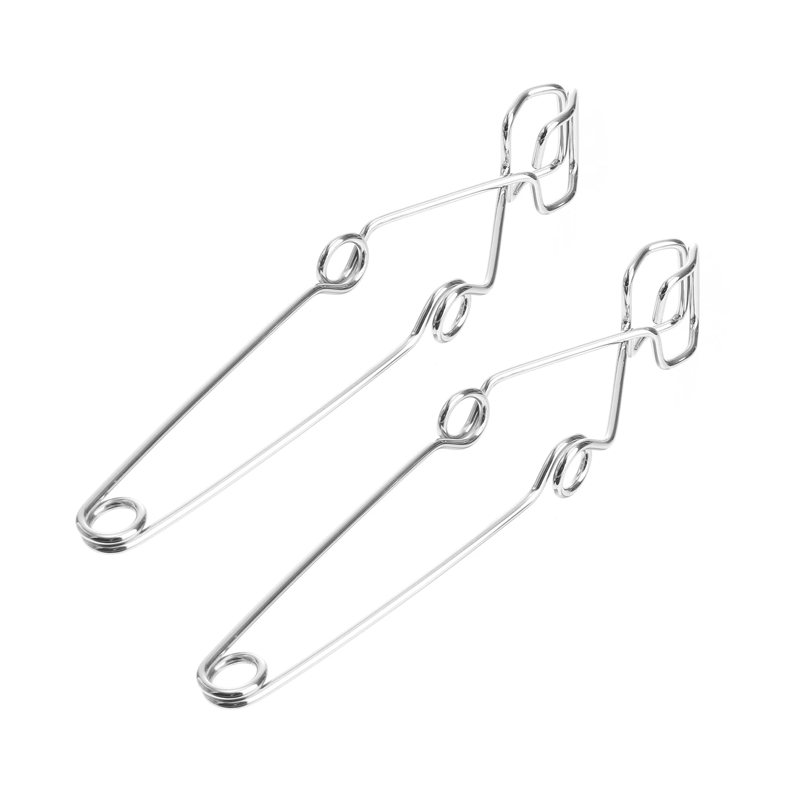 2pcs Test Tube Clips Steel Laboratory Clamps for Hot Test Tubes General Use Bracket Metal Silver Plated School
2pcs Test Tube Clips Steel Laboratory Clamps for Hot Test Tubes General Use Bracket Metal Silver Plated School