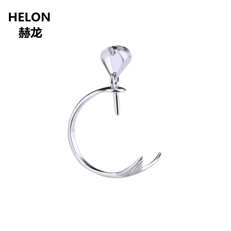 925 Sterling Silver Women Pendant 14-18mm Round Bead or Pearl Semi Mount Pendant Setting Wholesale DIY Stone
925 Sterling Silver Women Pendant 14-18mm Round Bead or Pearl Semi Mount Pendant Setting Wholesale DIY Stone