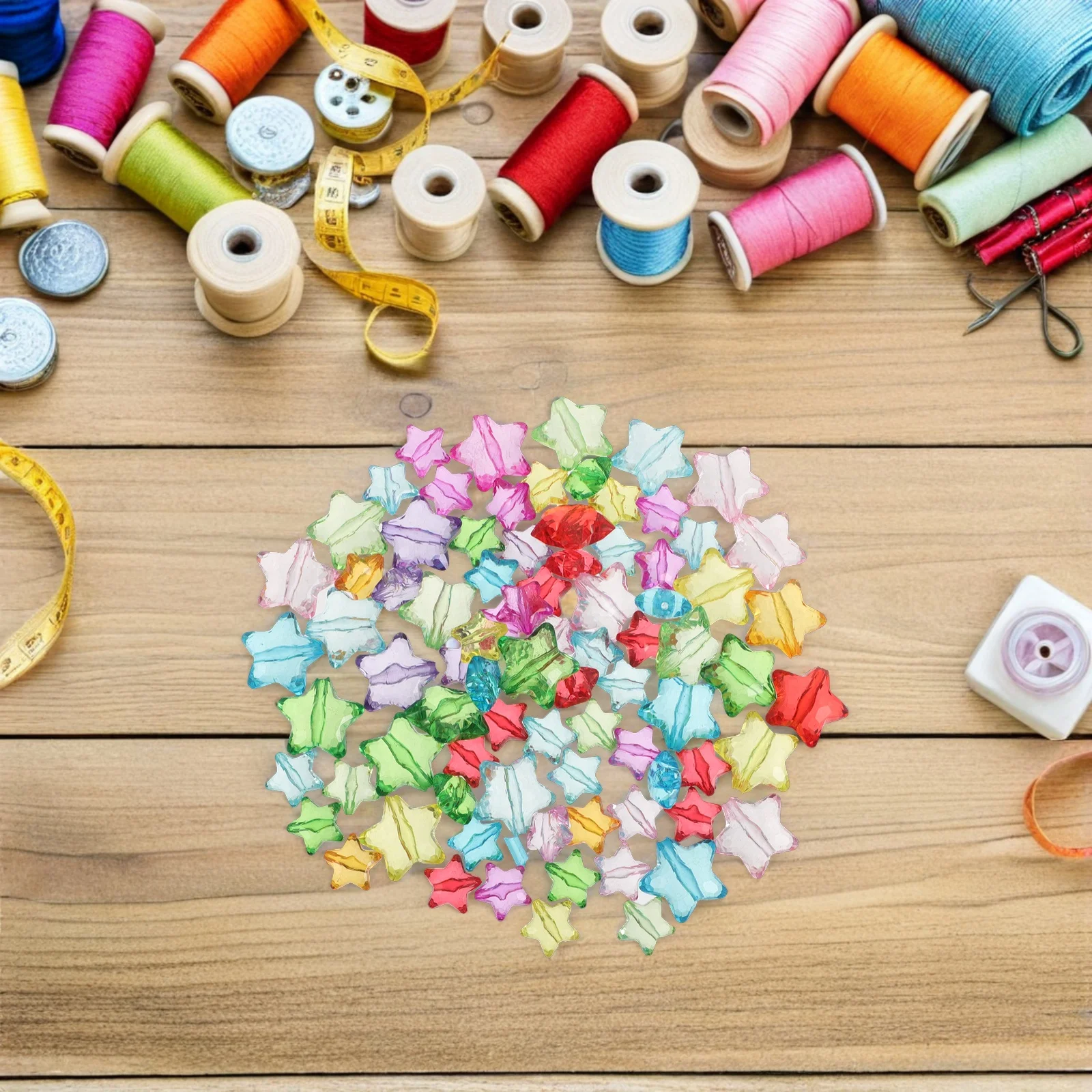 1 set 1 Set 5-Pcs Multicolor Acrylic Star Beads Diy Craft Charms For Bracelets Jewelry Making Crafts Summer Holiday Decorations
1 set 1 Set 5-Pcs Multicolor Acrylic Star Beads Diy Craft Charms For Bracelets Jewelry Making Crafts Summer Holiday Decorations