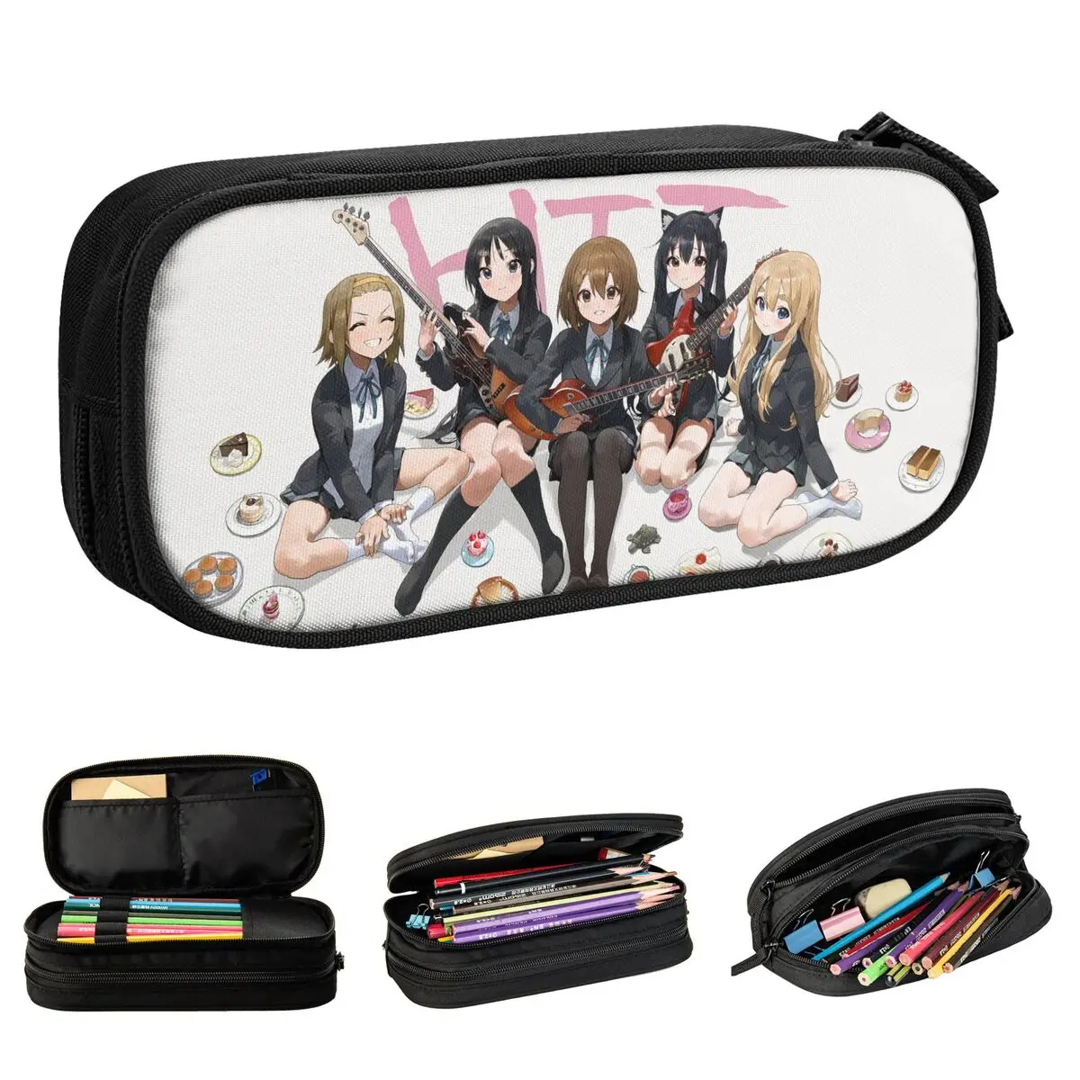 К-Он! Пеналы в стиле аниме, милая девушка, Yui Mio Azusa, пенал, держатель для ручек для девочек и мальчиков, сумка для студентов, школьные канцелярские принадлежности на молнии
К-Он! Пеналы в стиле аниме, милая девушка, Yui Mio Azusa, пенал, держатель для ручек для девочек и мальчиков, сумка для студентов, школьные канцелярские принадлежности на молнии