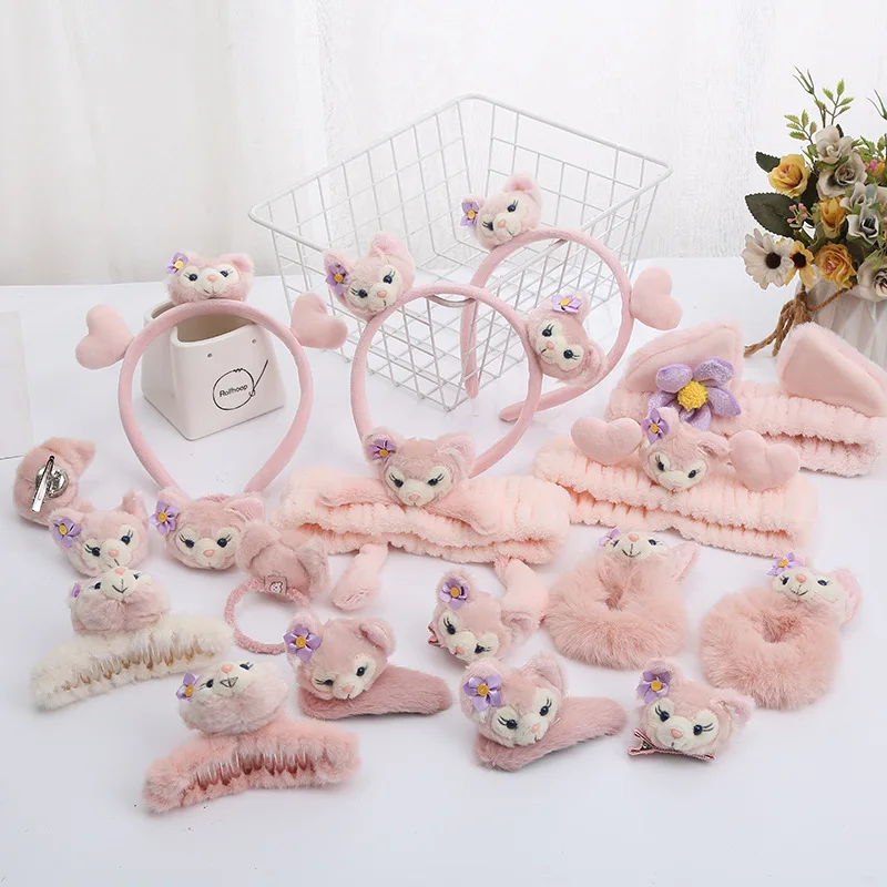 Новая милая мультяшная кукла Диснея, веревка для волос, трехмерная повязка для волос Lingnabelle, аксессуары для волос розовой лисы, заколка для мытья лица, волосы
Новая милая мультяшная кукла Диснея, веревка для волос, трехмерная повязка для волос Lingnabelle, аксессуары для волос розовой лисы, заколка для мытья лица, волосы