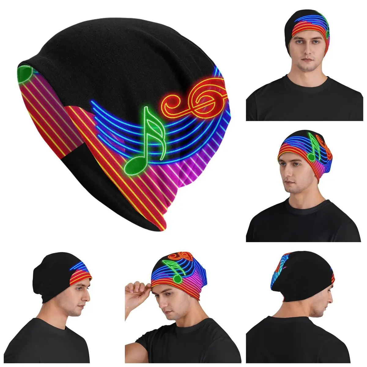 Музыкальная нота в цвете для мужчин и женщин, шапки для взрослых, вязаная шапка, теплая модная осенне-зимняя уличная шапка Skullies
Музыкальная нота в цвете для мужчин и женщин, шапки для взрослых, вязаная шапка, теплая модная осенне-зимняя уличная шапка Skullies