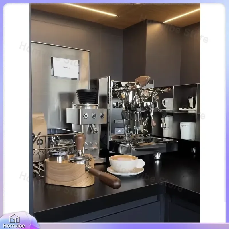 Semi-Automatic Coffee Machine with E61 Group Head Dual Boiler 15 Bar Vibration Pump for Home Barista Espresso Maker
Semi-Automatic Coffee Machine with E61 Group Head Dual Boiler 15 Bar Vibration Pump for Home Barista Espresso Maker