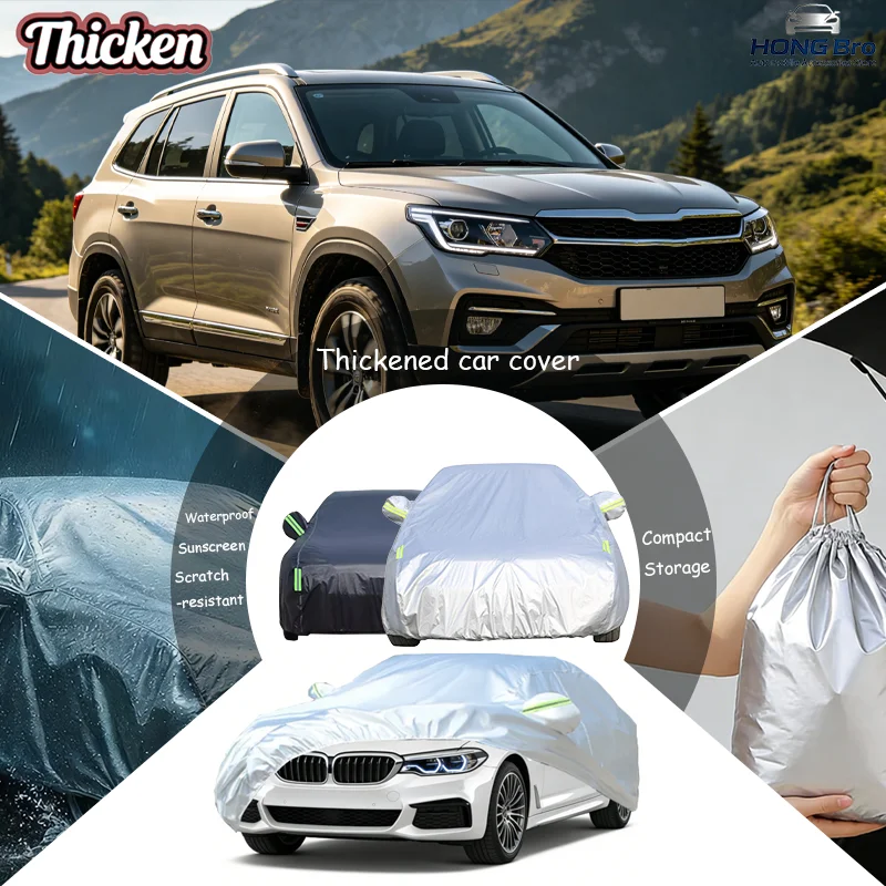 For Ssangyong Rexton Y400 MK2 2018-2023 Full Car Cover Outdoor Protection, Snow Cover, Sunshade, Waterproof, Dustproof Exterior
For Ssangyong Rexton Y400 MK2 2018-2023 Full Car Cover Outdoor Protection, Snow Cover, Sunshade, Waterproof, Dustproof Exterior