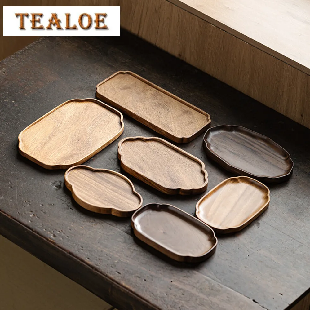 Chinese Walnut Tray Fruit Tray Solid Wood Tea Board Household Water Cup Tea Cup Teapot Tray Japanese Wooden Plate Base Tableware
Chinese Walnut Tray Fruit Tray Solid Wood Tea Board Household Water Cup Tea Cup Teapot Tray Japanese Wooden Plate Base Tableware