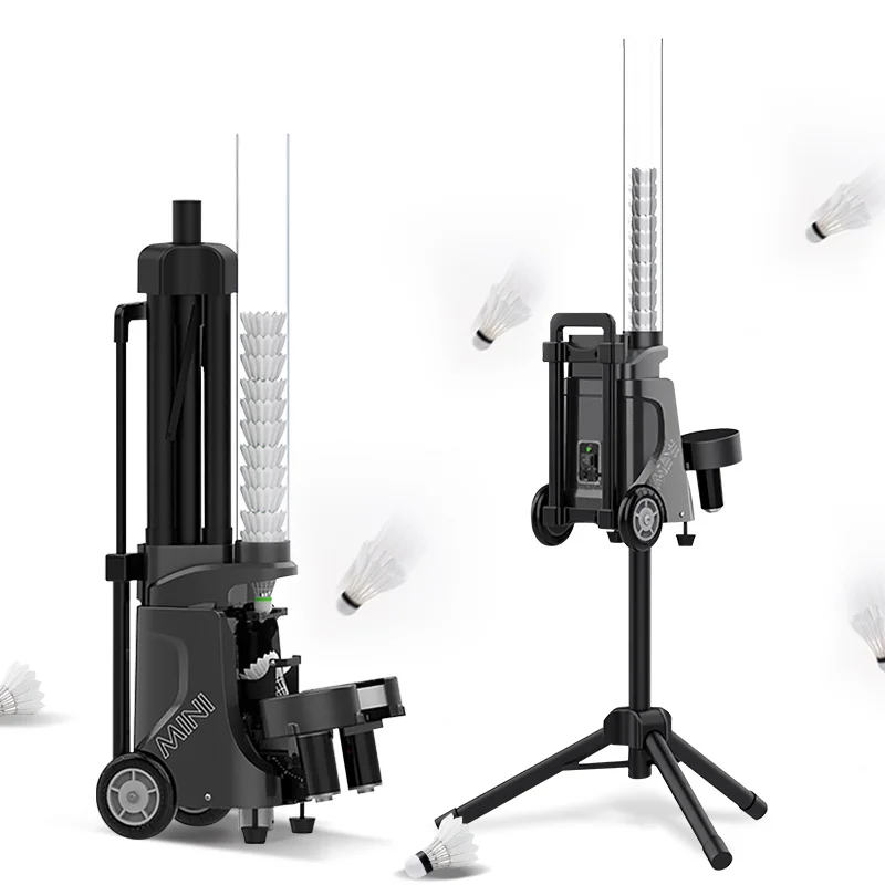 Factory Cheap Price Badminton Machine Portable APP Remote Control Mini Badminton Shuttlecock Feeding Machine for Sports Trainer
Factory Cheap Price Badminton Machine Portable APP Remote Control Mini Badminton Shuttlecock Feeding Machine for Sports Trainer