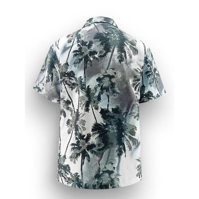 Hawaiian Shirt Men'S Floral Shirt Coconut Print Loose Beach Holiday Short Sleeve Shirt
Hawaiian Shirt Men'S Floral Shirt Coconut Print Loose Beach Holiday Short Sleeve Shirt