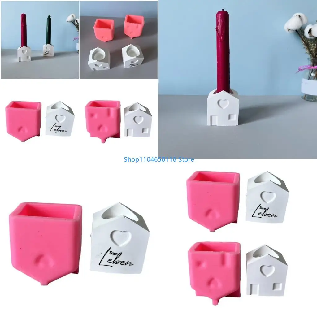 Гибкая прочная силиконовая плесень модная аксессуар для изготовления уникальных свечей в форме дома и домашних украшений 
Гибкая прочная силиконовая плесень модная аксессуар для изготовления уникальных свечей в форме дома и домашних украшений