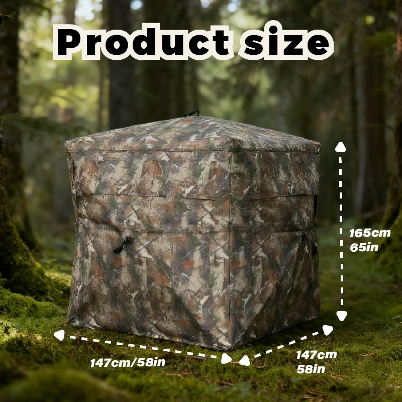 Легкий и прочный складной тент-укрытие для охоты, простой в установке и переноске, идеально подходит для охоты на оленей, индейки и уток.
Легкий и прочный складной тент-укрытие для охоты, простой в установке и переноске, идеально подходит для охоты на оленей, индейки и уток.