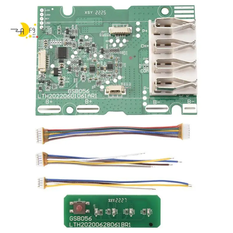 AF95-Li- Battery Charging Protection Circuit Board PCB For Greenworks 40V Lithium Battery Lawn Mower Cropper Grass Cutter
AF95-Li- Battery Charging Protection Circuit Board PCB For Greenworks 40V Lithium Battery Lawn Mower Cropper Grass Cutter