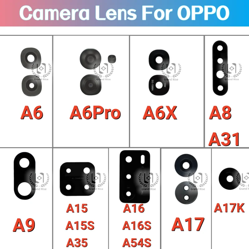 New Rear Camera Glass Lens For OPPO A6 A6Pro A6X A8 A31 A9 A15 A15S A35 A16 A16S A54S A16K A16E A17 A17K Back Camera Lens Glass
New Rear Camera Glass Lens For OPPO A6 A6Pro A6X A8 A31 A9 A15 A15S A35 A16 A16S A54S A16K A16E A17 A17K Back Camera Lens Glass