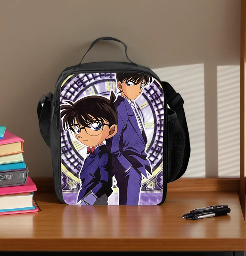 Conan Classic Student School Bag-Waterproof Insulated Lunch Box-Durable Lunch Tote for Picnic
Conan Classic Student School Bag-Waterproof Insulated Lunch Box-Durable Lunch Tote for Picnic