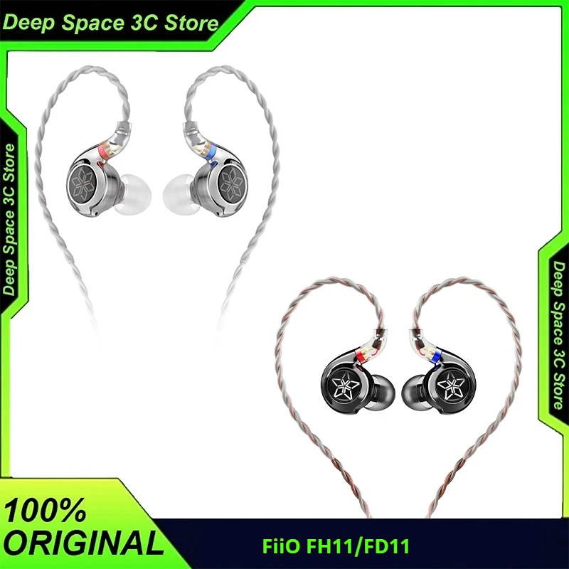Проводные динамические наушники HiFi FiiO FH11/FD11 2025 г., динамический драйвер DeepLows, наушники IEMs, съемный кабель 0,78 мм для портативного аудио
Проводные динамические наушники HiFi FiiO FH11/FD11 2025 г., динамический драйвер DeepLows, наушники IEMs, съемный кабель 0,78 мм для портативного аудио